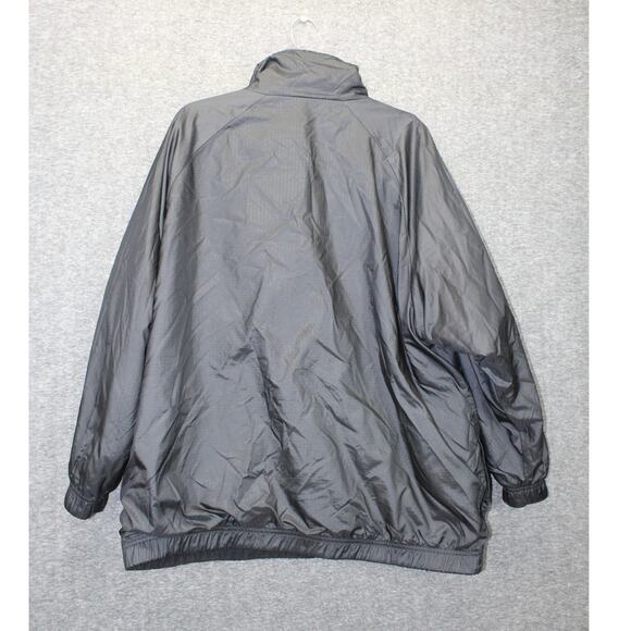 Nike Big Swoosh Reversible Boa Jacket Fleece Sherpa L Black Oversized Winter - Picture 4 of 9